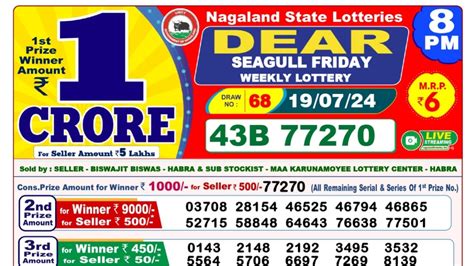 dear lottery 19 tarik
